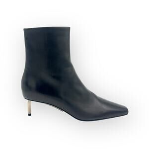 Allen ankle boots Donna Nero Smooth Napa Calfskin Size 38/8